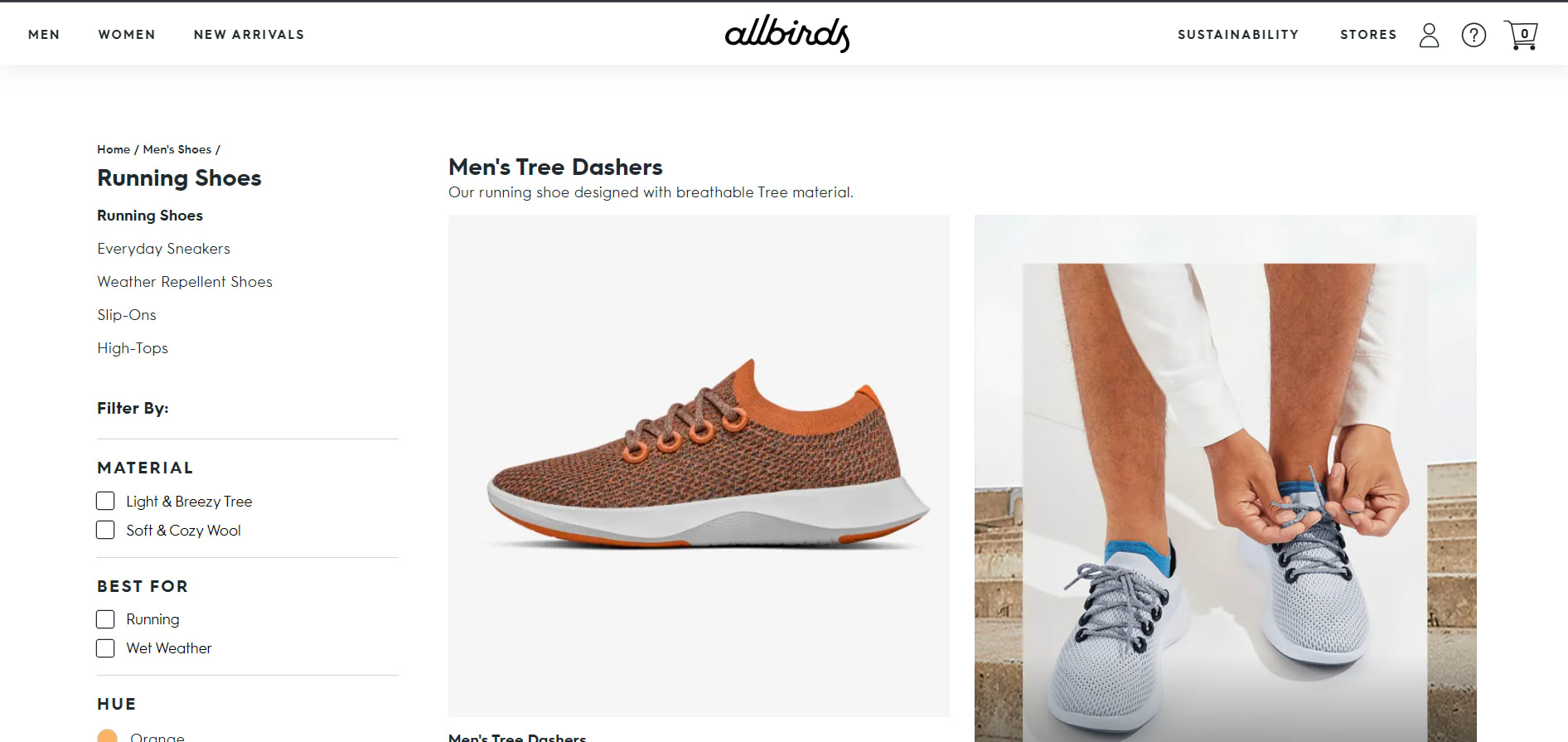 AllBirds - Shopify Sites